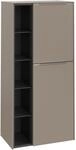 Villeroy & Boch Subway 3.0 Mittelschrank, 2 T&uuml;ren, 574 x 1200 x 346,5 mm, Taupe /