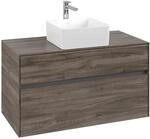 Villeroy & Boch Collaro Waschbeckenunterschrank, 2 Ausz&uuml;ge, 1000 x 548 x 500...