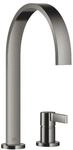 Dornbracht Zweilochbatterie mit Einzelrosetten MEM 32815682 Dark Chrome...