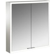 emco LED-Lichtspiegelschrank prime Facelift Aufputz, 600 mm, 2-t&uuml;rig, IP 20