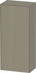 Duravit White Tulip Halbhochschrank Stein Grau Hochglanz 400x240x880 mm - WT1322LH2H2