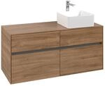 Villeroy & Boch Collaro Waschbeckenunterschrank, 4 Ausz&uuml;ge, 1200 x 548 x 500...
