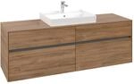 Villeroy & Boch Collaro Waschbeckenunterschrank, 4 Ausz&uuml;ge, 1600 x 548 x 500...