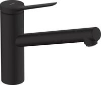 Hansgrohe Sp&uuml;ltischmischer 150 Zesis M33 EcoSmart 1jet mattschwarz, 74813670