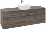 Villeroy & Boch Collaro Waschbeckenunterschrank, 4 Ausz&uuml;ge, 1600 x 548 x 500 mm,