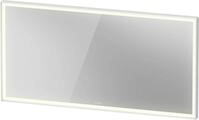 Duravit L-Cube Spiegel Wei&szlig; Aluminium Matt 1400x67x700 mm - LC7384018180100