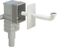 Viega Geruchverschluss 5633.2 in G1 1/4 x DN40/50 Ku wei&szlig; RAL 9010 553760
