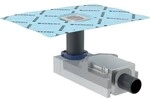 Geberit Bodenablauf f&uuml;r bodenebene Dusche Fu&szlig;bodenaufbauh&ouml;he ab 90 mm d50,
