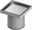 Tece drainpoint S Rostrahmen Edelstahl 150 x 150 inkl. Fliesenmulde "plate", 3660011