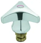 Grohe Oberteil 45967 mit Trecorn Griff Markierung rot 3/8" chrom, 45967000 45967000