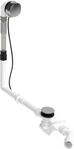Duravit Ab- und &Uuml;berlaufgarnitur mit Zulauf Chrom 400x80x450 mm - 792203000001000