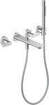 Hansgrohe 3-Loch Fertigset Wannemisch.Wand Unterputz Axor Citterio C mit Handbrause
