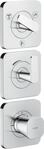 Hansgrohe Thermostat Modul 380/120 Unterputz FS Axor Citterio C 3 Verbr.chrom,