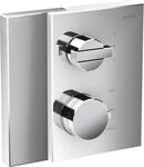 Hansgrohe Thermostat UP Axor Edge F-Set Diamantschliff chr.m.Absperr-u.Umstellv.,