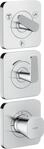 Hansgrohe Thermostat Modul 380/120 Unterputz FS Axor Citterio C 3 Verbr.Cubic chrom,