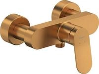 Duravit Wave Einhebel-Brausemischer Aufputz Bronze Geb&uuml;rstet 216x165x113 mm -