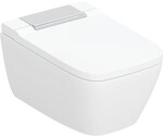 Geberit AquaClean Sela Square Wand-Dusch-WC Komplettanlage, mit WC-Sitz