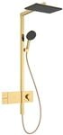 Hansgrohe Showerpipe Raindance Alive Q 210/340 1jet mit Thermostat polished gold