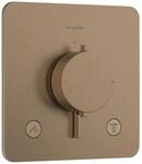 Hansgrohe Thermostat Unterputz Ecostat Comfort Q Fertigset 2 Verbraucher brushed