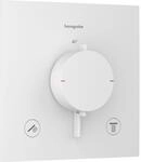 Hansgrohe Thermostat Unterputz Ecostat Comfort E Fertigset 2 Verbraucher mattweiss,