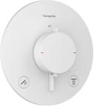 Hansgrohe Thermostat Unterputz Ecostat Comfort S Fertigset 2 Verbraucher mattweiss,