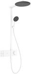 Hansgrohe Showerpipe Raindance Alive S 300 1jet mit Thermostat mattweiss, 24582700