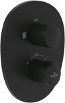 Villeroy & Boch Unterputz-Thermostat 1-Mengereg Antao 184x221x134mm Matt Black