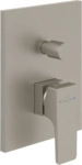Villeroy & Boch Unterputz-Einhebel-Arm. Architectura Square 150x190x54mm Brushed