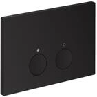Hansgrohe Dr&uuml;ckerplatte Axor FlushPlate mattschwarz , 42530670 42530670