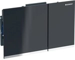 Geberit BetPl. Sigma60, f&uuml;r 2-Mengen-Sp. Glas schwarz Ersatzteil, 243415SJ1