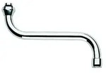 Grohe S-Auslauf 13005 Ausladung 150mm f&uuml;r K&uuml;chen-Wandbatterien 1/2'' chrom,