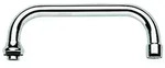 Grohe U-Auslauf 13028 Ausladung 200mm f&uuml;r K&uuml;chen-Wandbatterien, 1/2'' chrom,