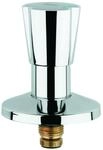 Grohe Oberteil 11513 DN15 f&uuml;r UP-Ventile Dreikantgriff blau/rot 1/2 " " chrom,