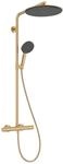 Hansgrohe Showerpipe Raindance Alive S Puro 300 1jet EcoSmart mit Thermostat brushed