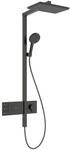 Hansgrohe Showerpipe Raindance Alive Q 210/340 2jet mit Thermostat brushed black