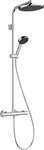 Hansgrohe Activera S Showerpipe 240 1jet EcoSmart mit Ecostat Fine chrom, 28078000