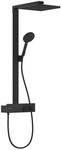 Hansgrohe Showerpipe Raindance E 300 1jet 350 ST mattschwarz, 27361670 27361670