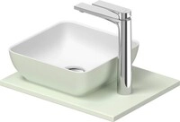 Duravit Sivida SET, Aufsatzbecken q.300 B.Aussen: blassgr&uuml;n matt 268023FH00