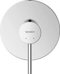 Duravit Circle Einhebelmischer Unterputz Set Chrom Hochglanz 125x72x148 mm -