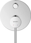 Duravit Circle Einhebelmischer Unterputz Set Chrom Hochglanz 125x73x168 mm -