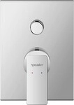 Duravit Manhattan Einhebelmischer Unterputz Set Chrom Hochglanz 125x76x171 mm -