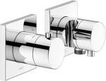 Keuco Thermostat Unterputz Set Edition 11 51153, 2-Wege m.Schlauchan./Br.halt.