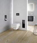 emco WC-Papier-Modul asis 2.0 schwarz Unterputz, 346 mm, T&uuml;ranschlag links ohne
