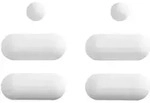 Duravit Puffer Wei&szlig; 120x20x150 mm - 1001770000 1001770000