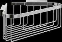 Villeroy & Boch Eck-Duschkorb Elements - Tender 260x206x82mm Brushed Nickel Matt