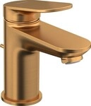 Duravit Wave Einhebel-Waschtischmischer Bronze Geb&uuml;rstet 52x139x137 mm -
