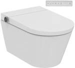 Ideal Standard Wandtiefsp&uuml;l-WC mit Sitz i.life E ohne Sp&uuml;lrand mit Duschfunktion