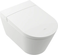 Villeroy & Boch Dusch-WC Tivo ViClean-M V22EM1 609x 400x430mm Oval Weiss Alpin