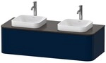 Duravit Happy D.2 Plus Konsolenwaschtischunterbau wandh&auml;ngend Nachtblau Seidenmatt