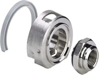 Viega Umr&uuml;stset 6161.99, aus Messing matt-vernickelt 312213